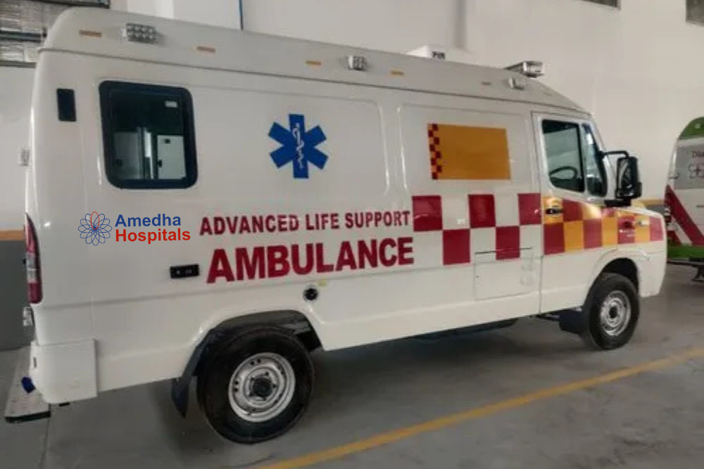 Amedha's Hospital Ambulance